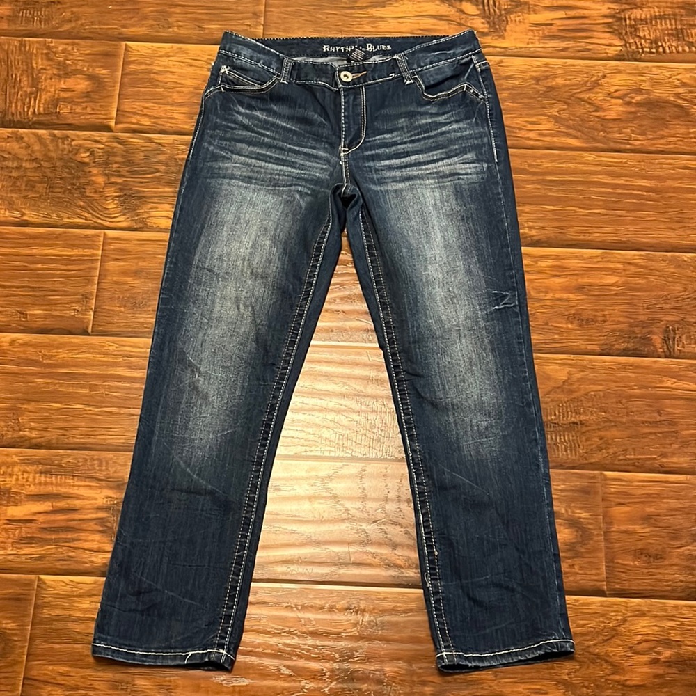 Rhythm women blue jeans